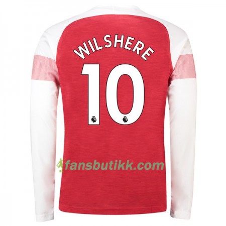 Fotballdrakt Arsenal Wilshere 10 Hjemmetrøye 2018-2019 Langermet